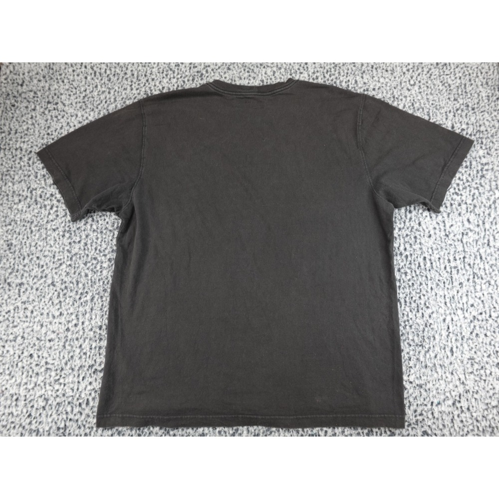 Carhartt Pocket T-Shirt Mens Large‎ Black Loose Fit K87 Workwear Cotton Tee - Picture 10 of 11
